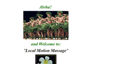 Desktop Screenshot of localmotionmassage.com